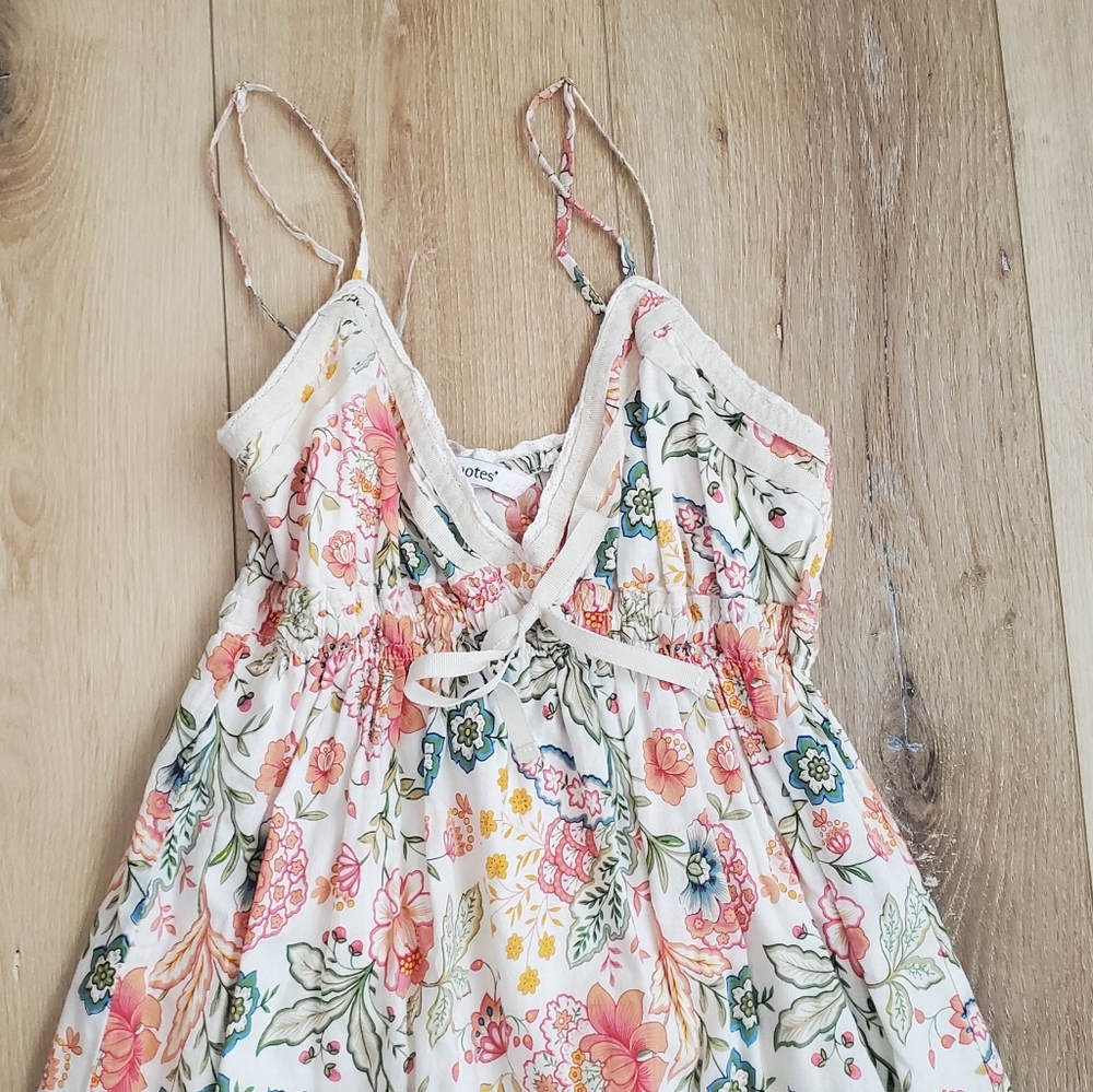 Cute Floral Print Ruffled Dress - Picture 3 of 9